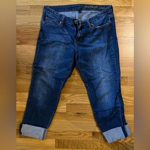 Gap Premium straight crop jeans